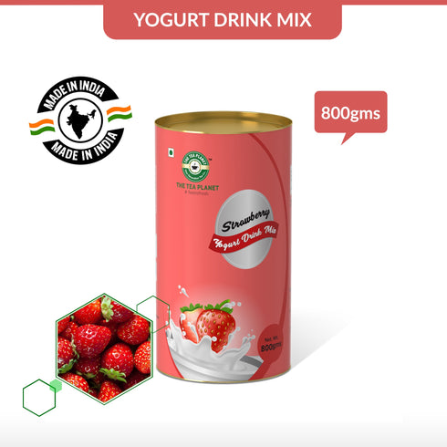 The Tea Planet Strawberry Flavored Lassi Mix